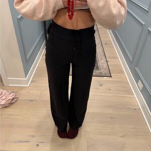 The Upside Black Wide-Leg Pants